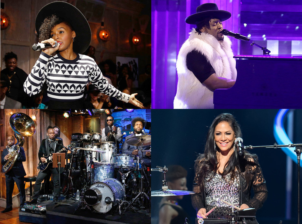 The Roots, D'Angelo, Janelle Monae, Sheila E. The Roots, D'Angelo, Janelle Monae, Sheila E.